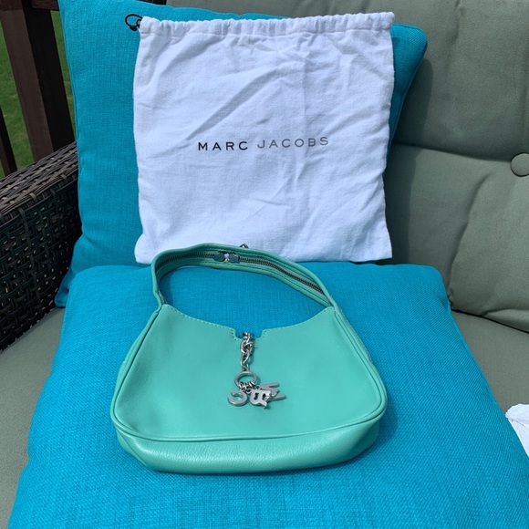 Marc Jacobs Handbags - 🔥MARC JACOBS  Leather Mint Crystal Bag